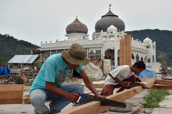 Aceh post tsunami recovery/ ILO @Flickr